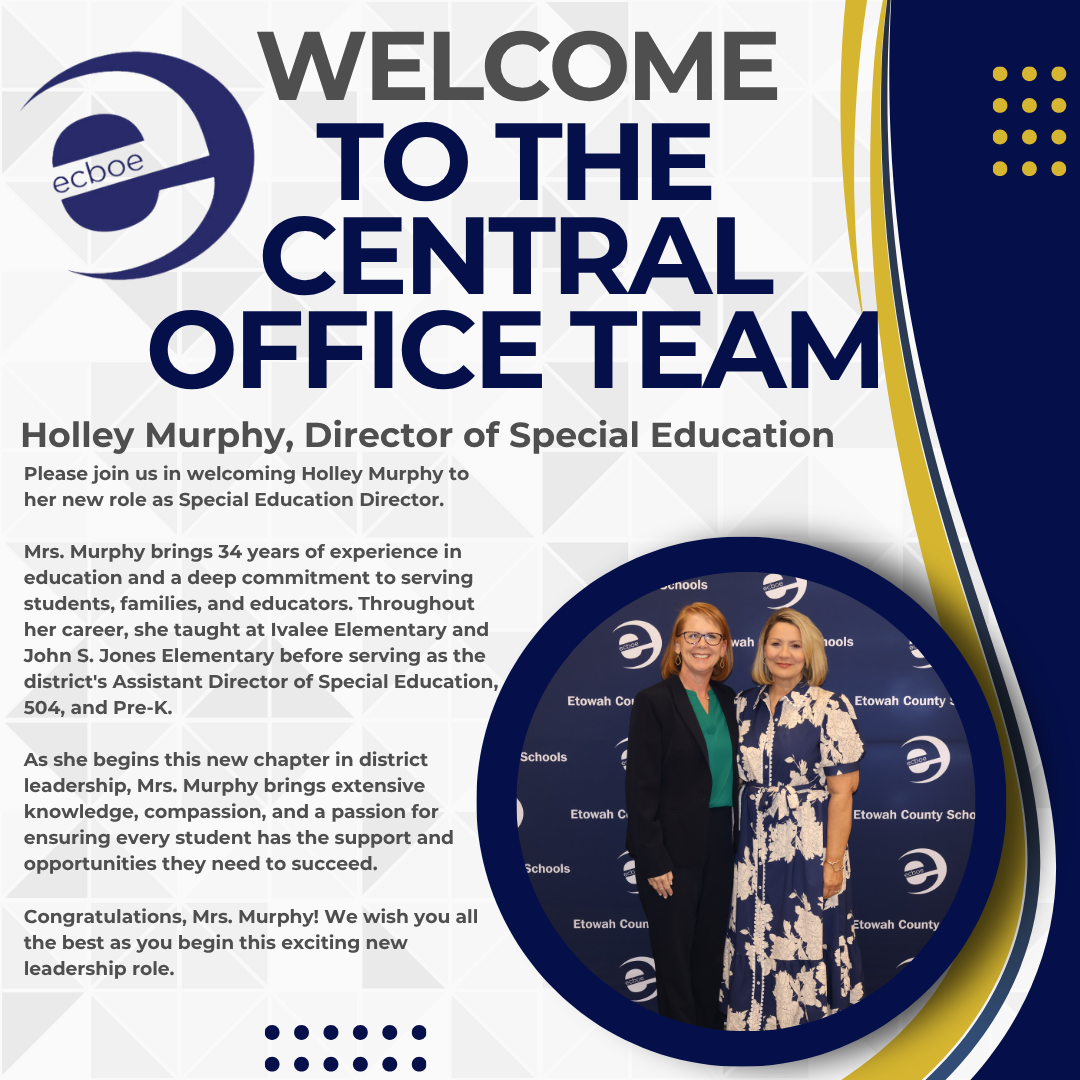 Holley Murphy and Julie Talton, Superintendent